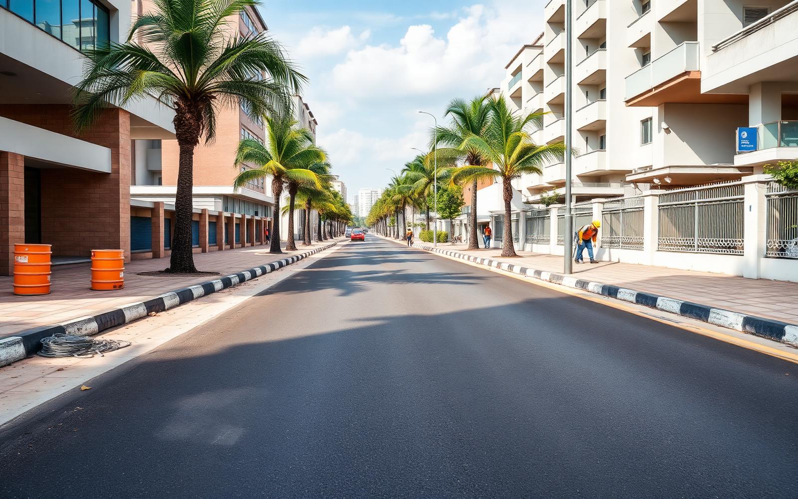 Voirie et aménagements urbains — chantier réalisé par GAT BTP